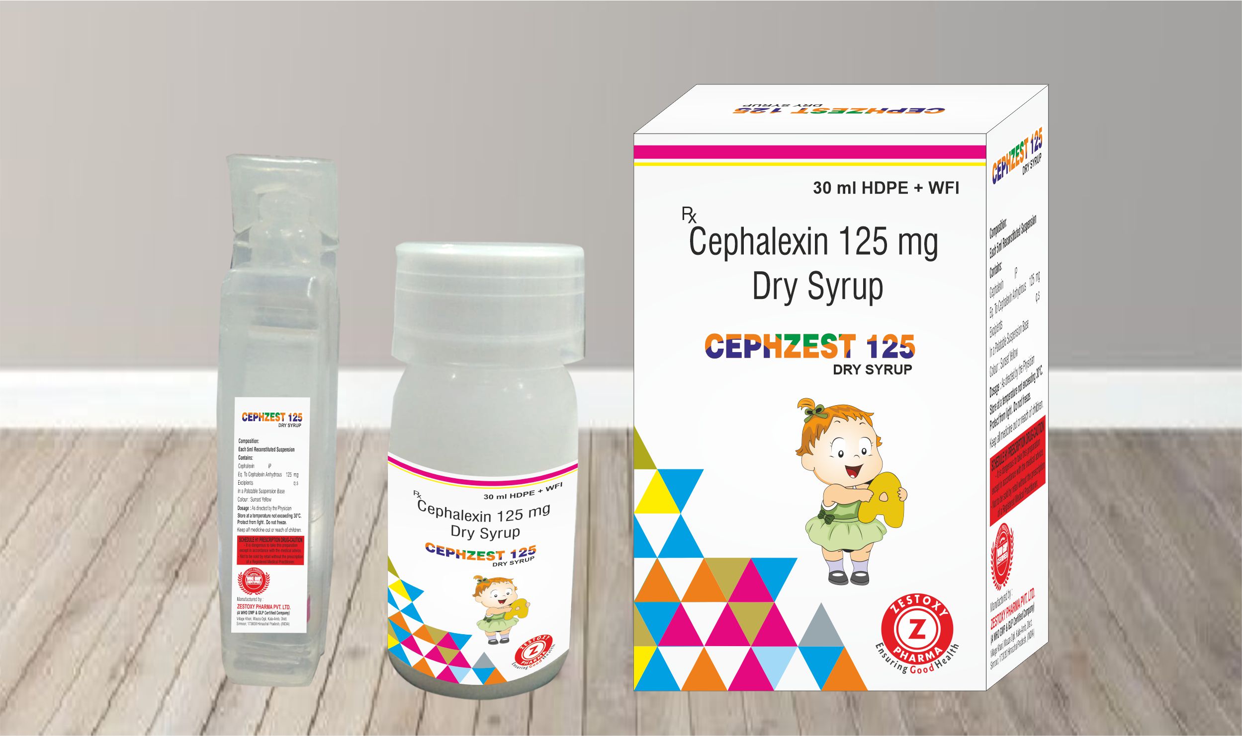CEPHZEST 125 SYRUP